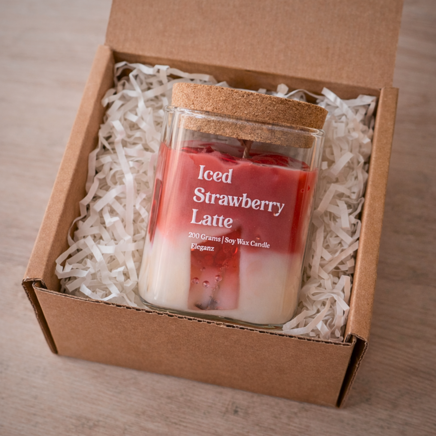 Iced Strawberry Latte