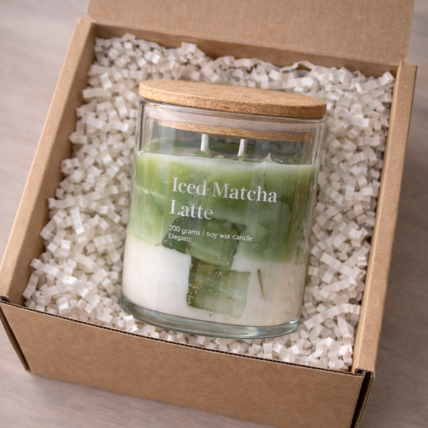 Iced Macha Latte Candle