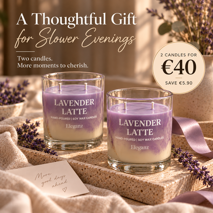 Iced Lavender Latte Candle