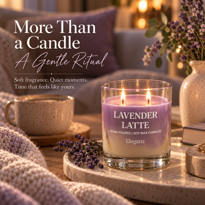 Iced Lavender Latte Candle