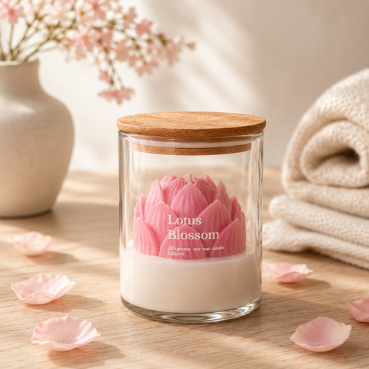 Lotus Blossom Candle